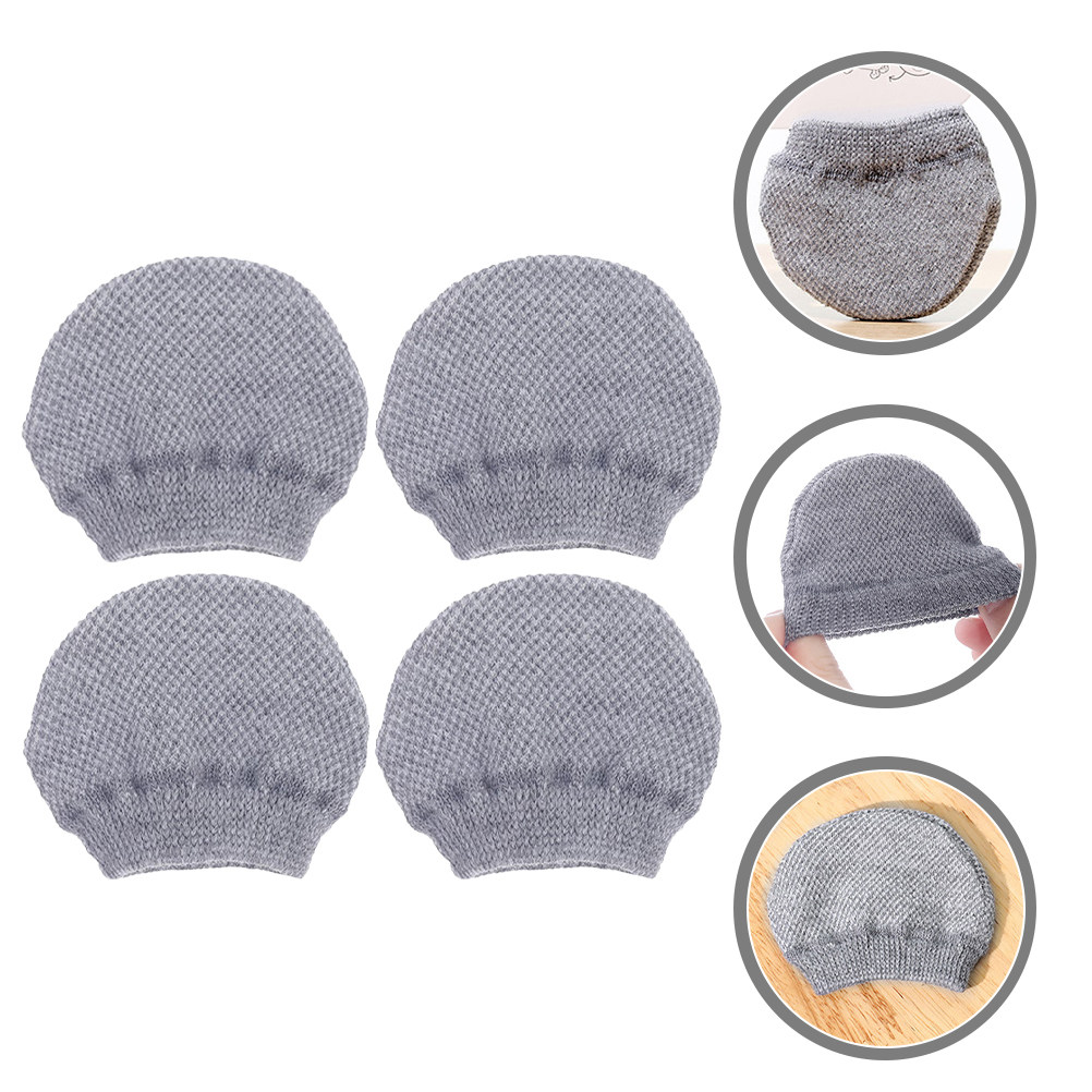 Home Office Library - 4Pcs Flexible Chair Leg Sleeves Floor