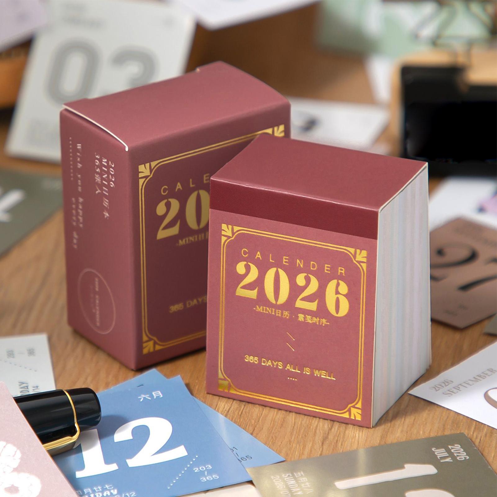 Home Office 365 - Mini 365 Day Calendar 2026 Planner