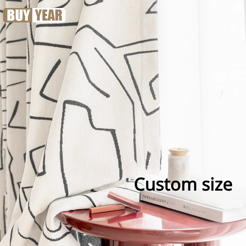 Home Office Buy - Customized French Line Art Black and