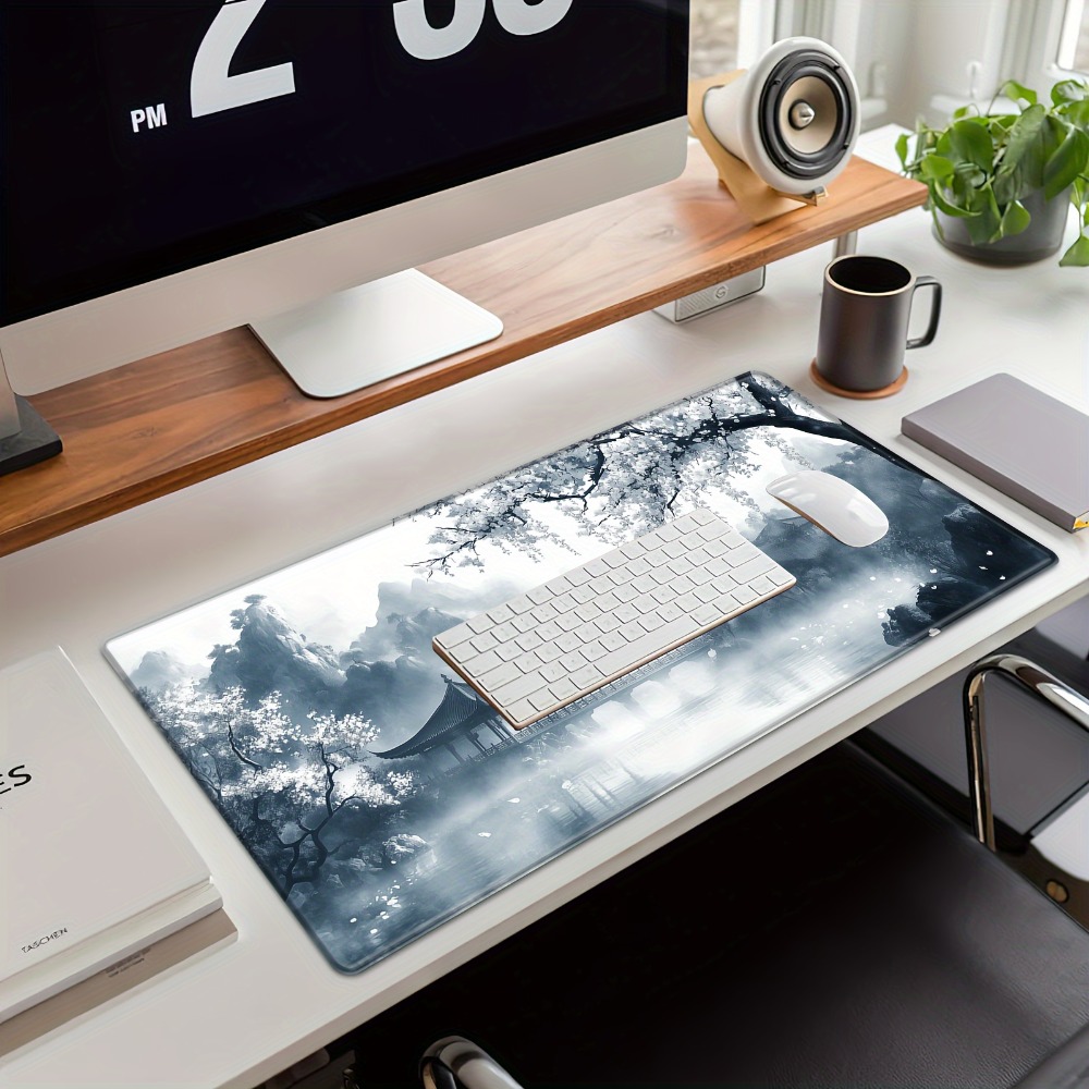 Mousepad Xl Extended - Feng Shui-Inspired Extended Mouse Pad, Durable