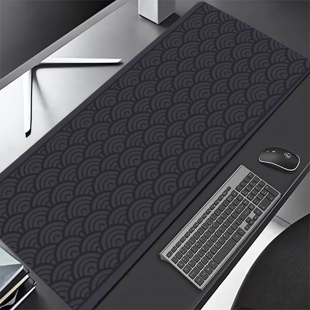 Mousepad Xl Extended - Japanese Seigaiha Wave Large Gaming Mouse