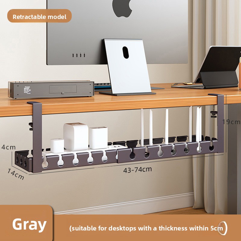 Retractable No Drill Clamp On  - Power Strip Desk ulasan dan harga