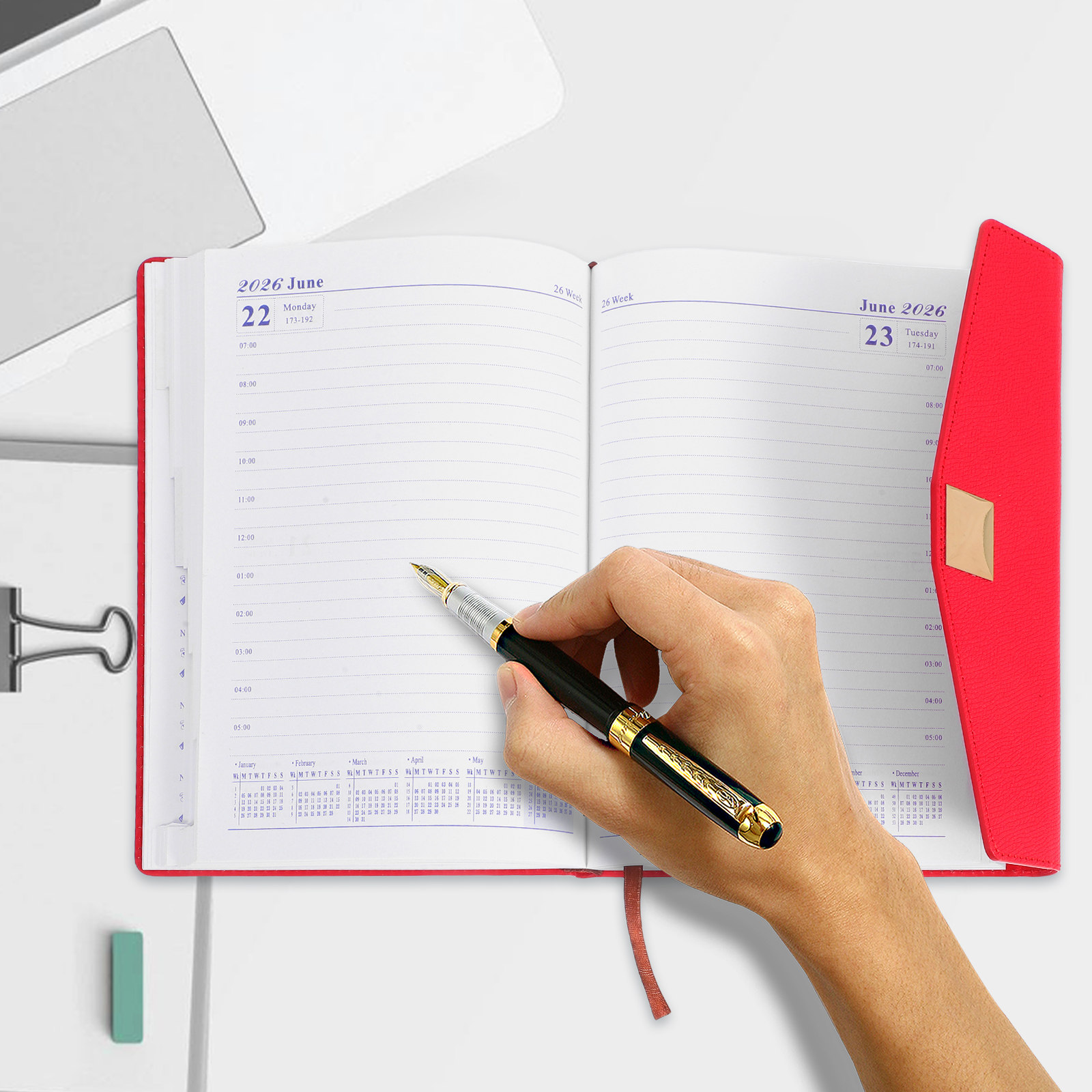 365-Day Daily Planner Notebook - Home Office 365 ulasan dan harga