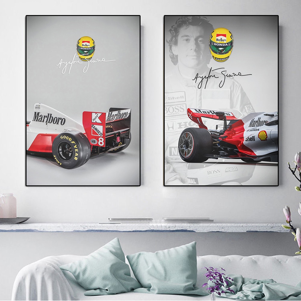 Ayrton Senna Grand Prix Racing - Home Office Icon ulasan dan harga