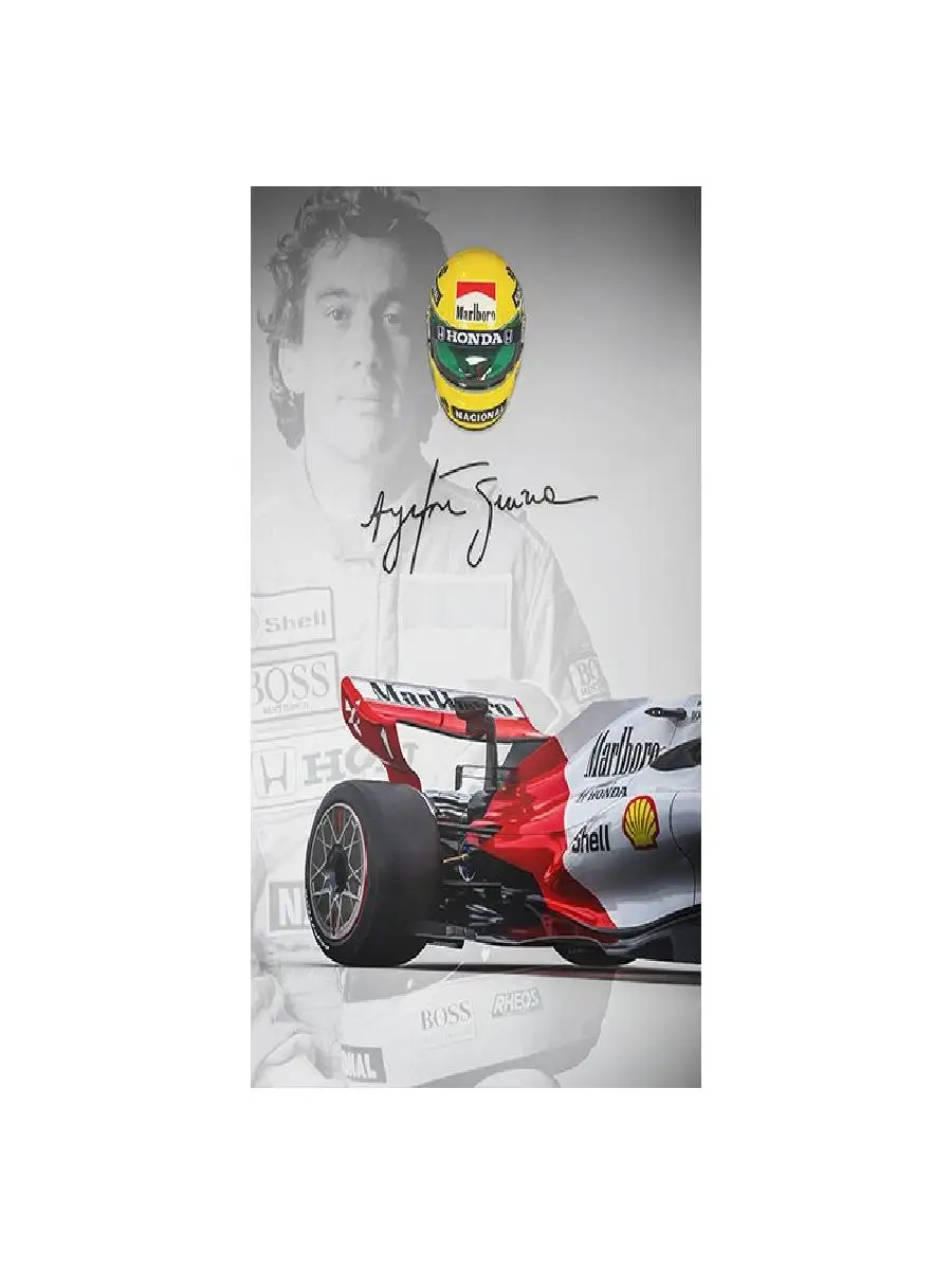 Ayrton Senna Grand Prix Racing - Home Office Icon ulasan dan harga