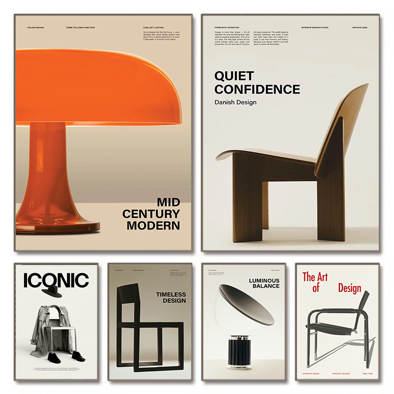 Minimalist Bauhaus Iconic Mid- - Home Office Icon ulasan dan harga