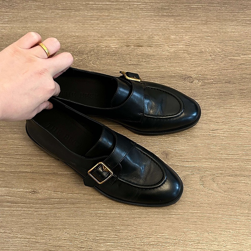 Women's Black Shoes Monk Strap - Home Office Makeover ulasan dan harga
