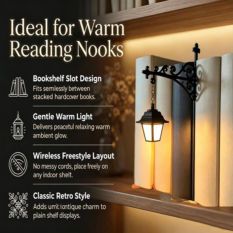 Library Lantern-Decorative Boo - Home Office Library ulasan dan harga