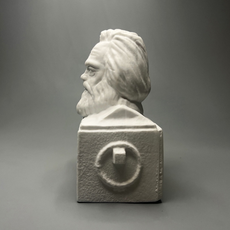 Karl Marx Plaster Bust Sculptu - Home Office Library ulasan dan harga