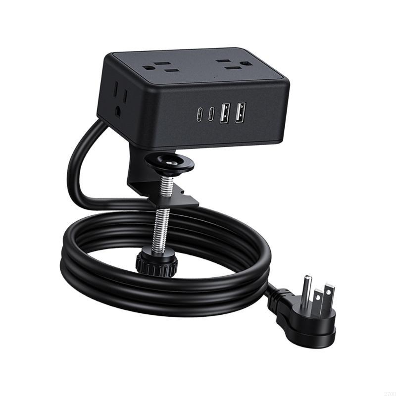 Twist Clamp Desk Power Strips  - Power Strip Desk ulasan dan harga