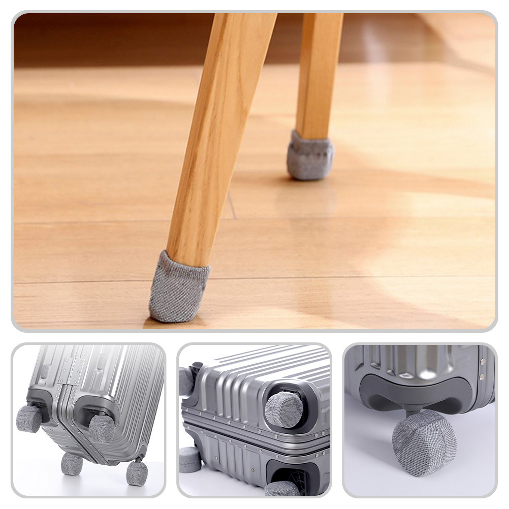 4Pcs Flexible Chair Leg Sleeve - Home Office Library ulasan dan harga