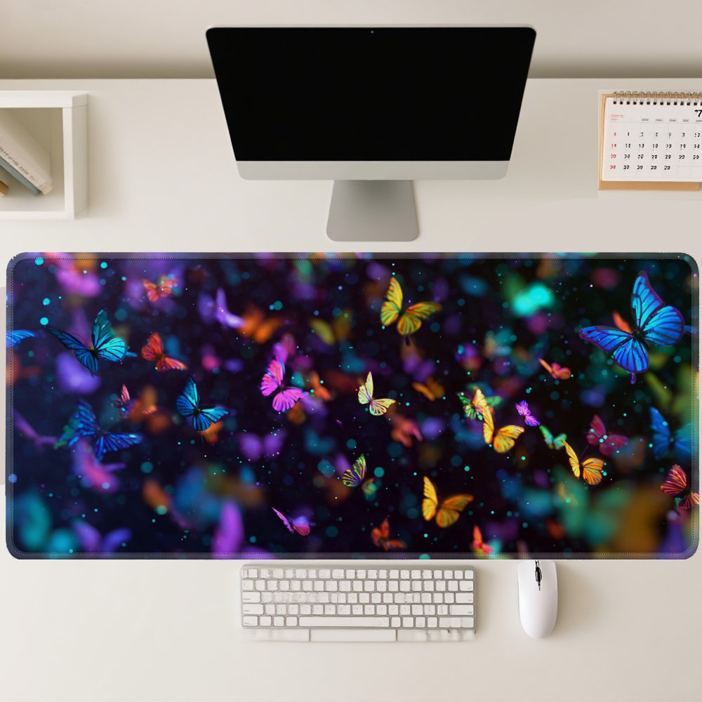 Colorful Butterfly XL Extended - Mousepad Xl Extended ulasan dan harga