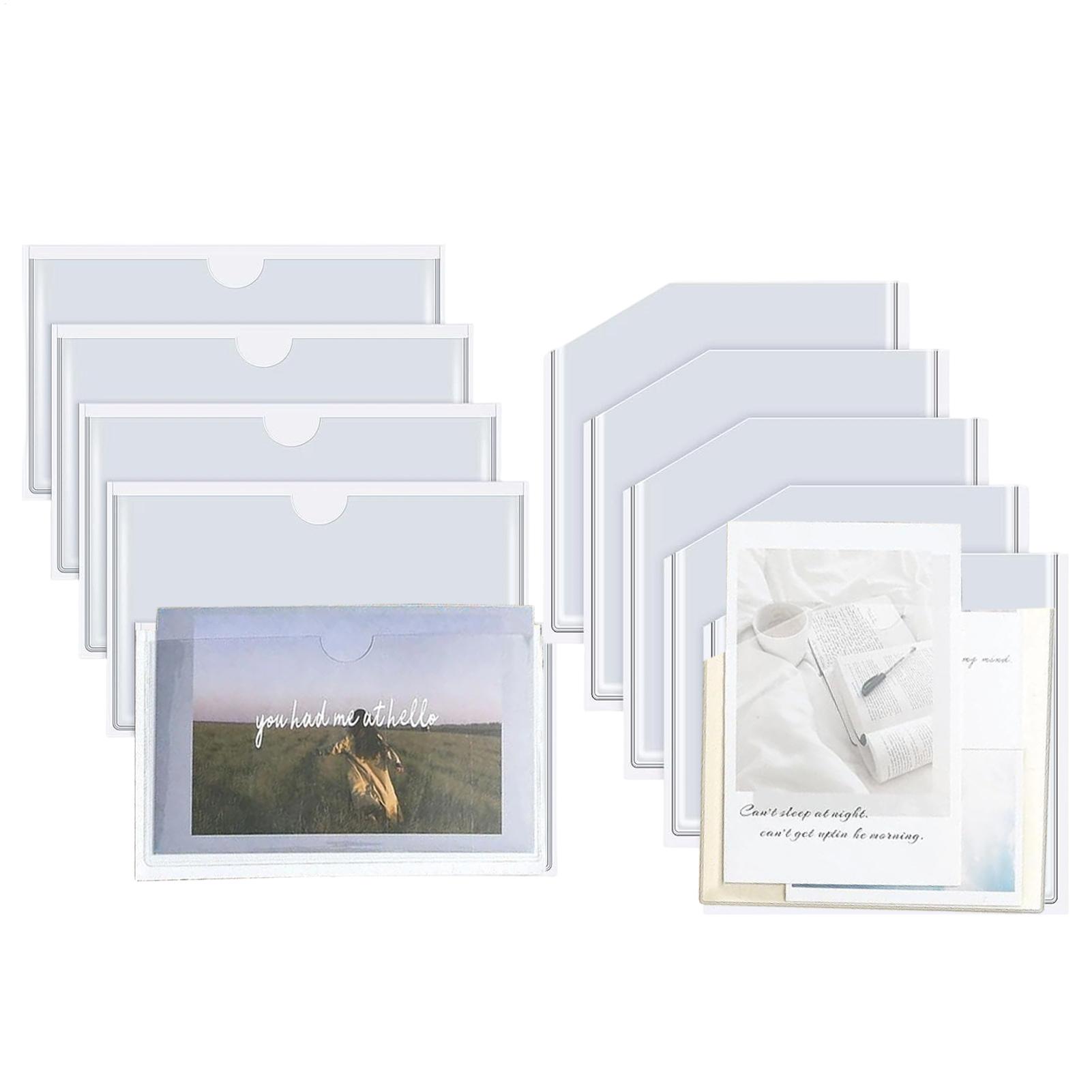 Clear Adhesive Pockets Dustpro - Home Office Library ulasan dan harga