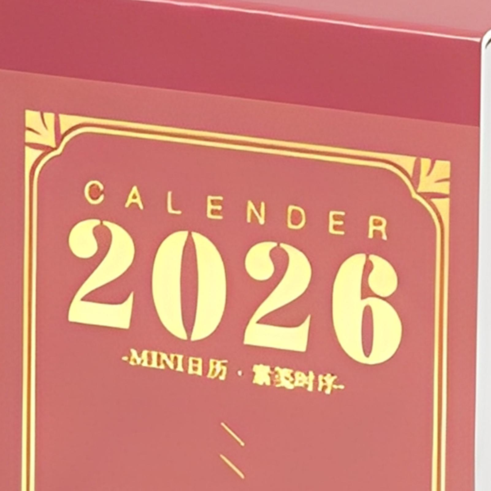 Mini 365 Day Calendar 2026 Pla - Home Office 365 ulasan dan harga