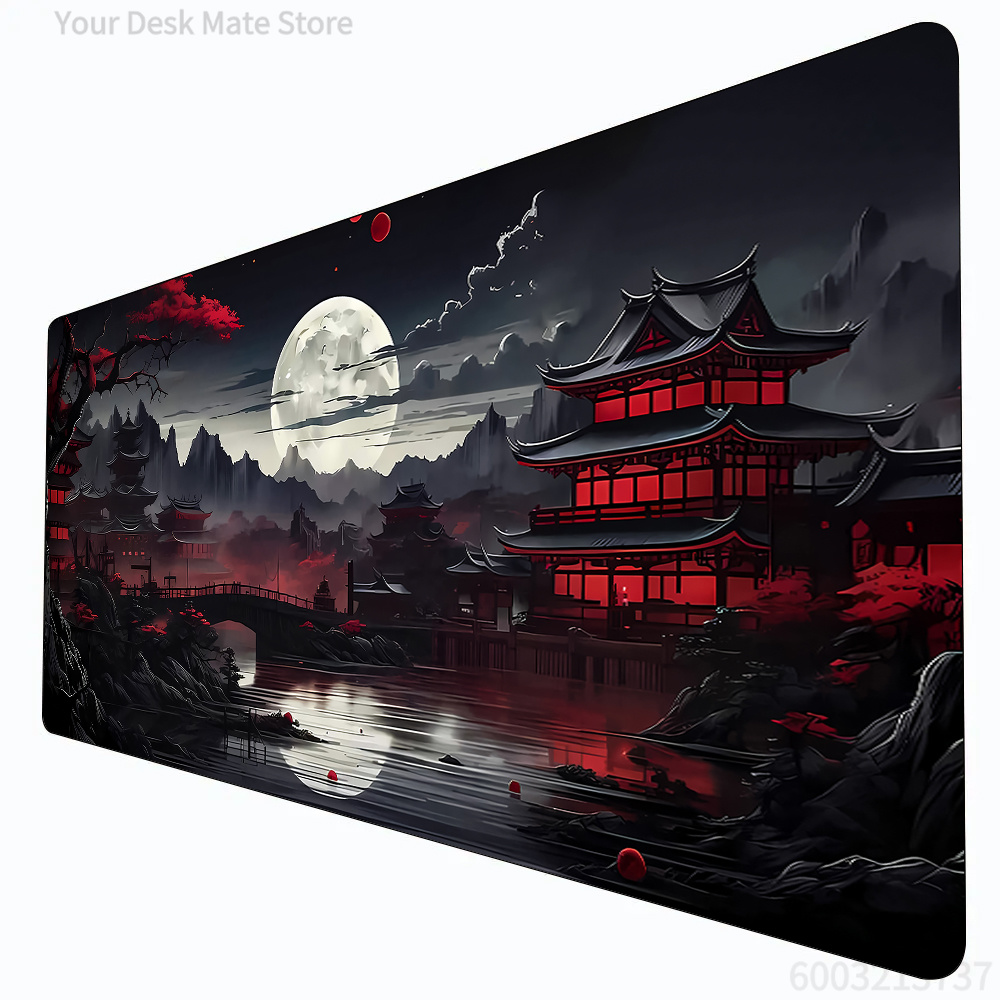 Ink-wash landscape illustratio - Mousepad Xl Extended ulasan dan harga