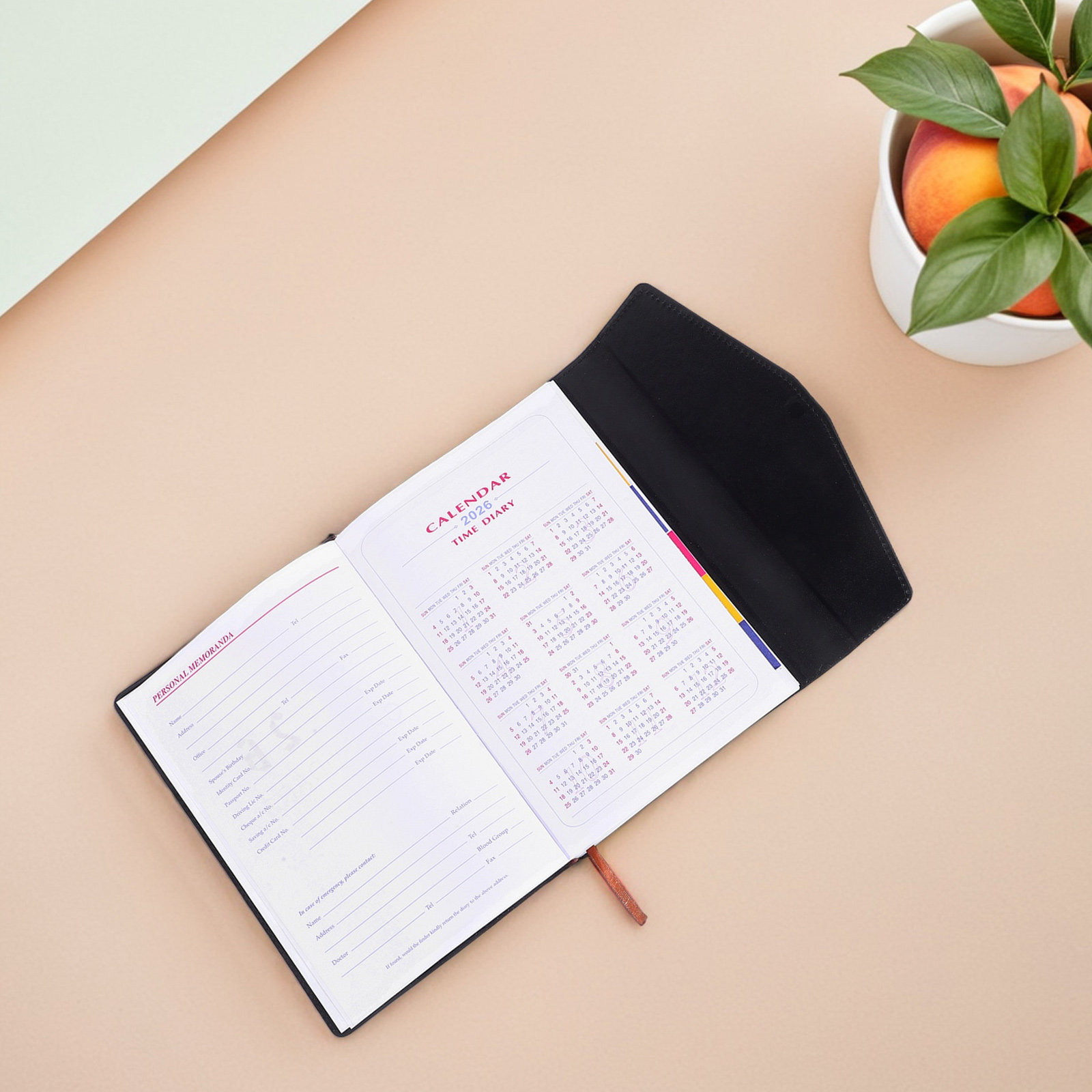 365-Day Daily Planner Thick Pa - Home Office 365 ulasan dan harga