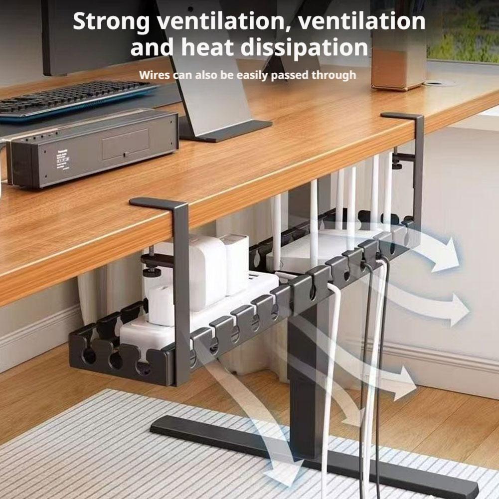 Under Table Storage Rack No Pu - Power Strip Desk ulasan dan harga