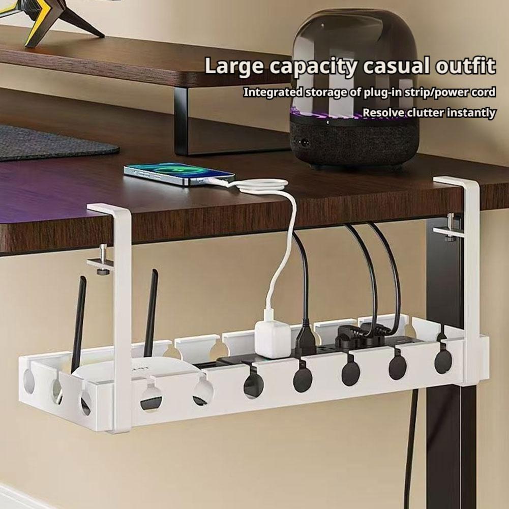 Under Table Storage Rack No Pu - Power Strip Desk ulasan dan harga