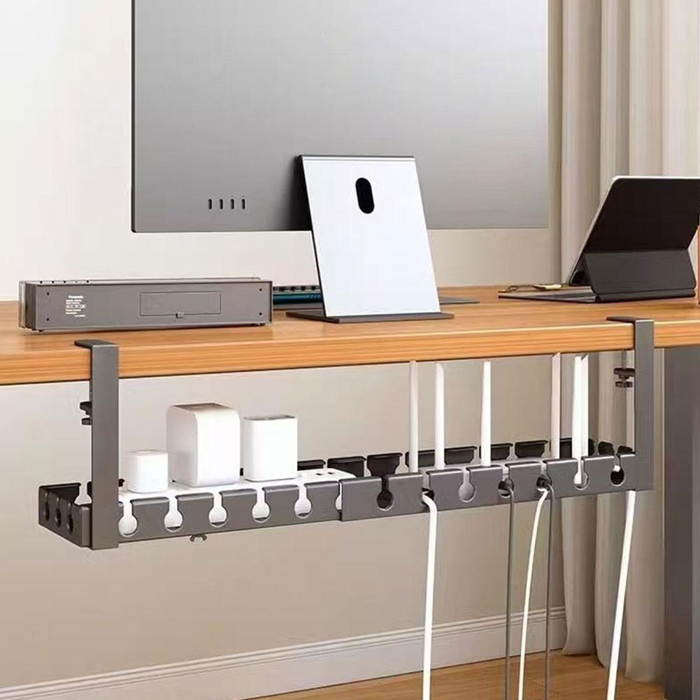 Under Table Storage Rack No Pu - Power Strip Desk ulasan dan harga