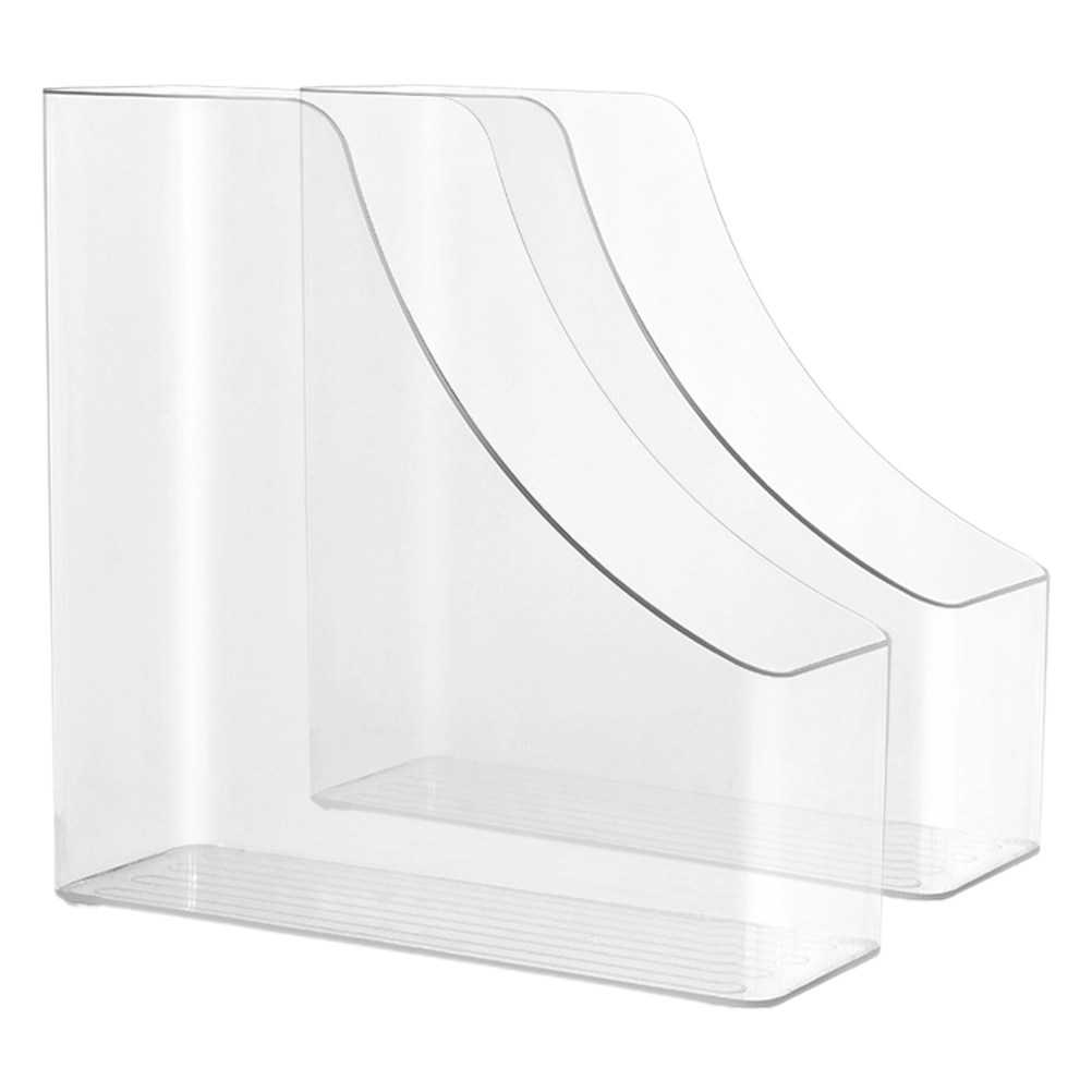 2Pcs Transparent File Organize - Home Office Library ulasan dan harga
