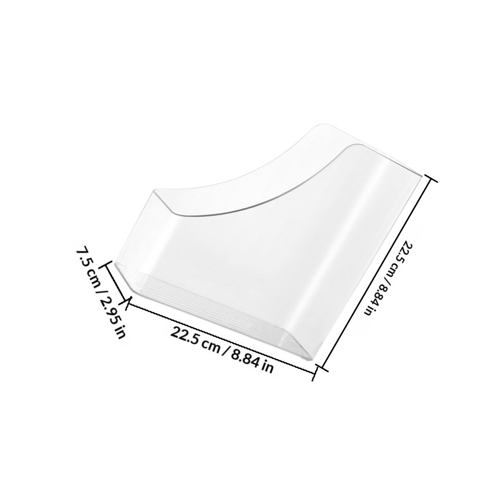2Pcs Transparent File Organize - Home Office Library ulasan dan harga