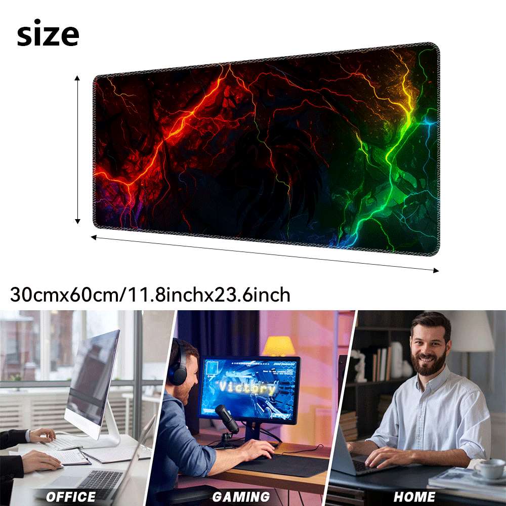 Colorful Lightning Gaming Mous - Mousepad Xl Extended ulasan dan harga
