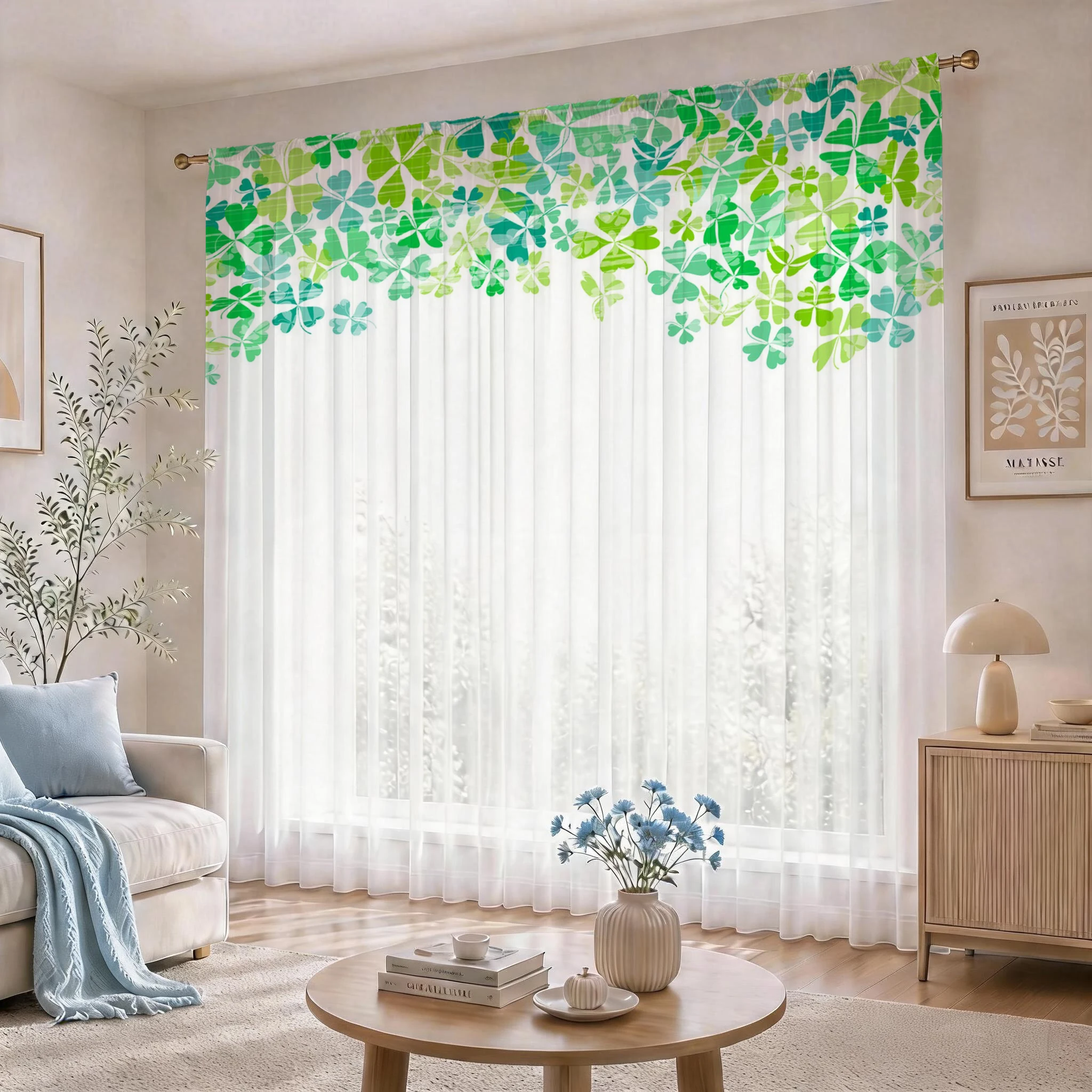 Light blue Modern Gradient She - Home Office With Plants ulasan dan harga