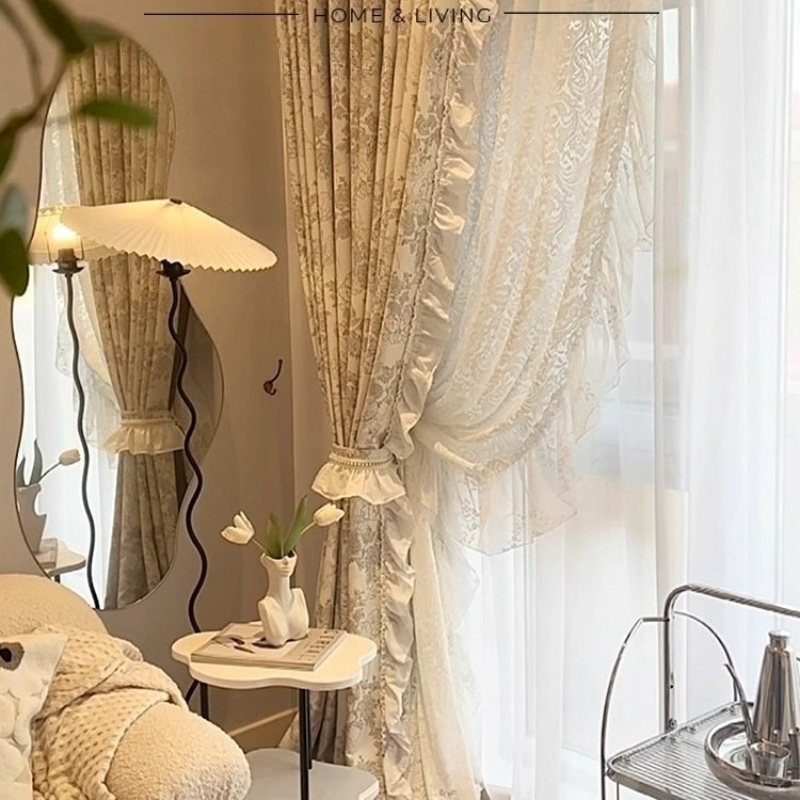 Romantic Curtains for Living D - Home Office Buy ulasan dan harga