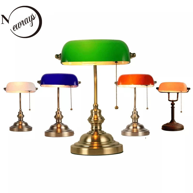 Desk lamp Table Light glass ba - Home Office Library ulasan dan harga