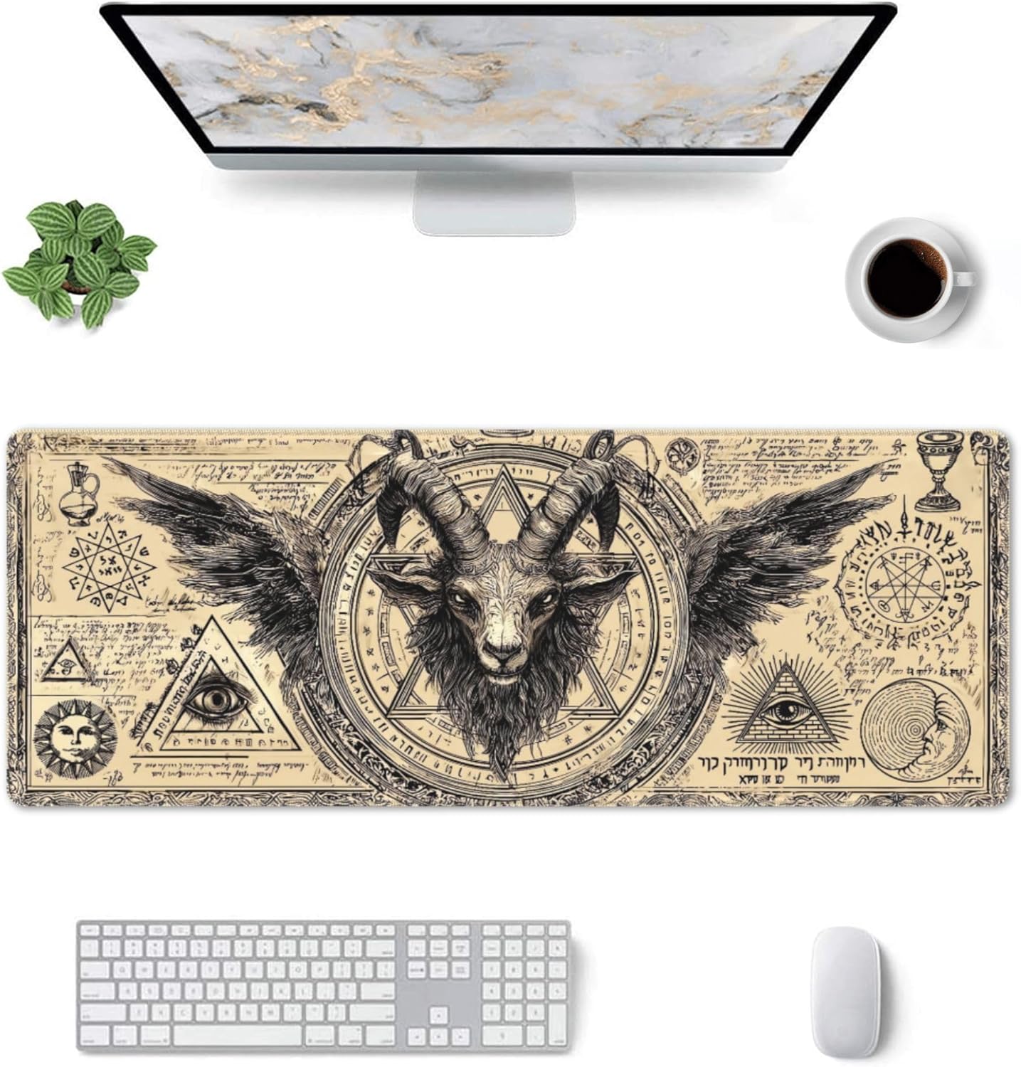 Skull-Themed Extended Gaming M - Mousepad Xl Extended ulasan dan harga