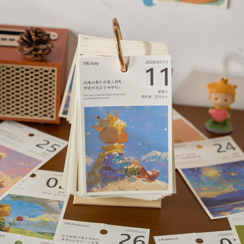 2026 Desk Calendar 365 Days Ro - Home Office 365 ulasan dan harga