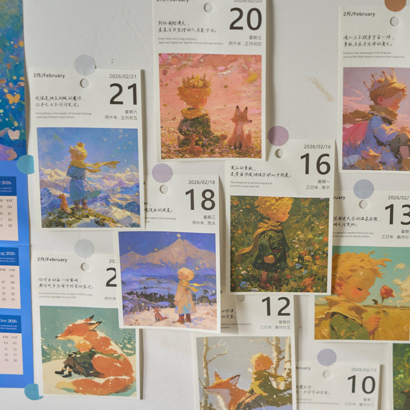 2026 Desk Calendar 365 Days Ro - Home Office 365 ulasan dan harga
