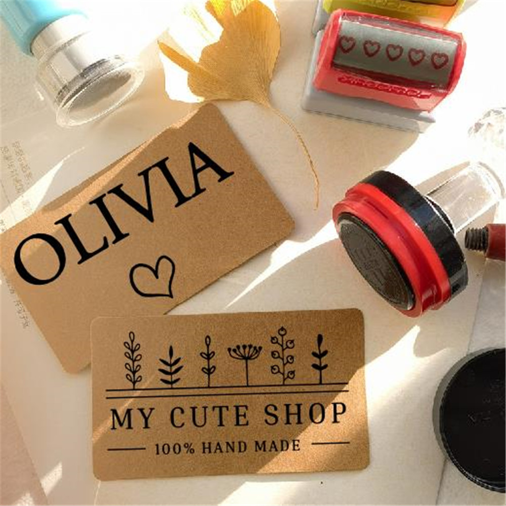 Personalized Logo Self Inking  - Home Office Library ulasan dan harga