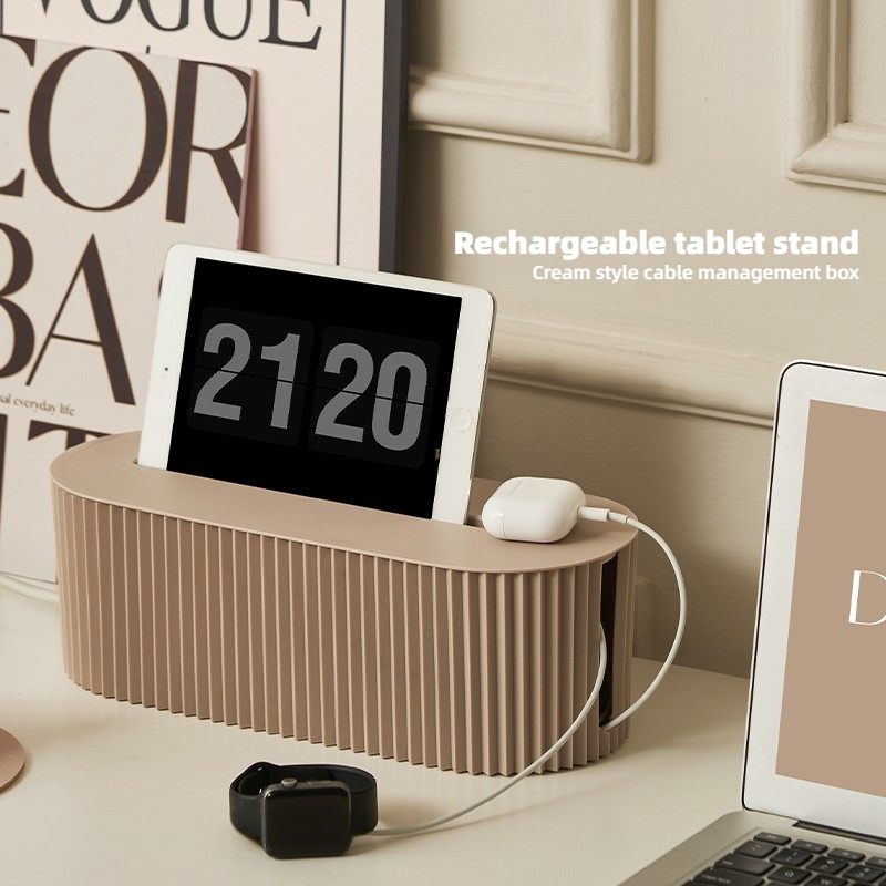Cable Organizer Box - Hide Wir - Power Strip Desk ulasan dan harga