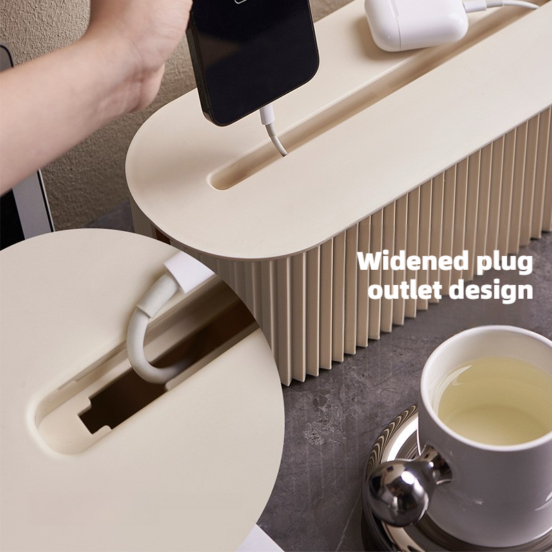 Cable Organizer Box - Hide Wir - Power Strip Desk ulasan dan harga