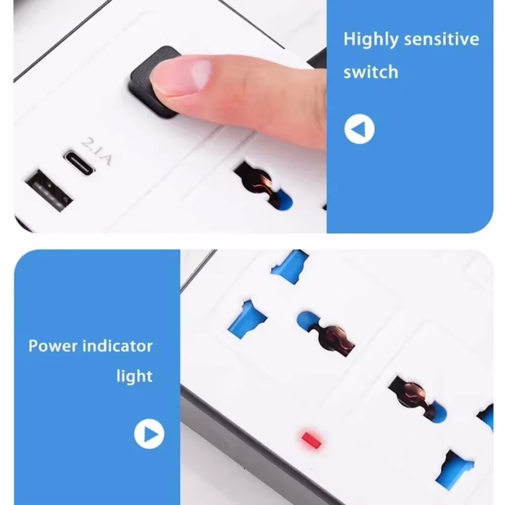 Universal Power Strip TypeC US - Power Strip Desk ulasan dan harga