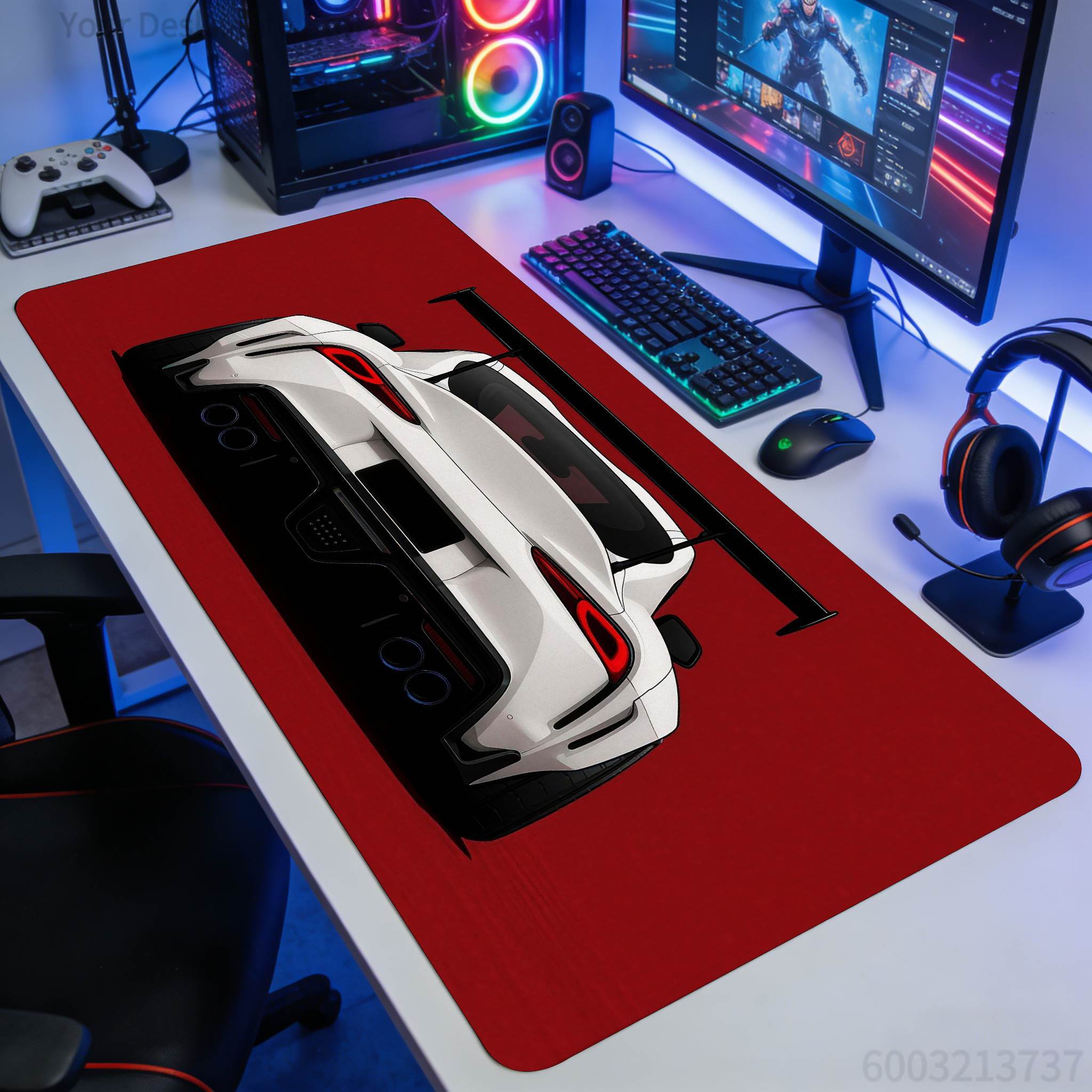 Car-Themed Gaming Mouse Pad -  - Mousepad Xl Extended ulasan dan harga