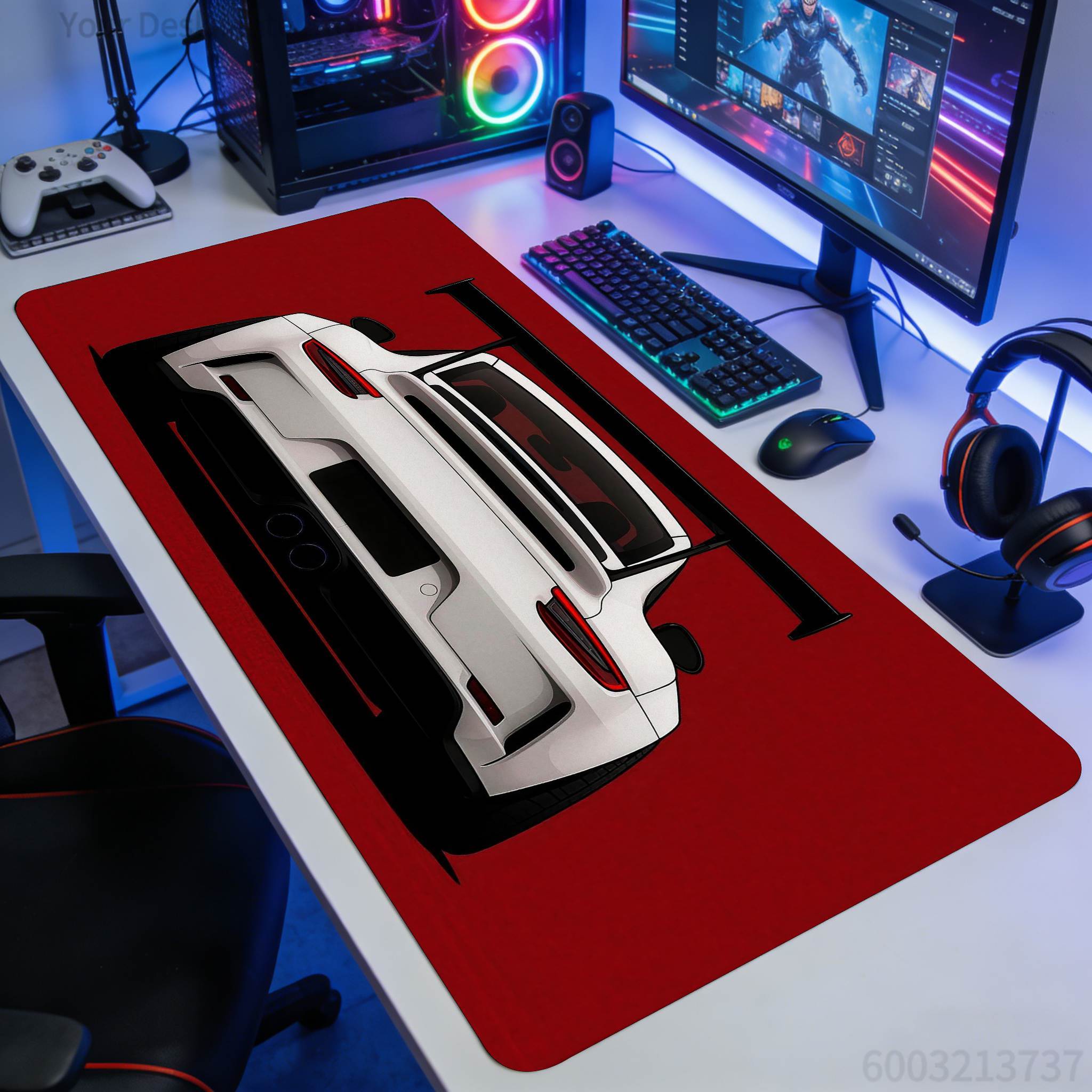 Car-Themed Gaming Mouse Pad -  - Mousepad Xl Extended ulasan dan harga
