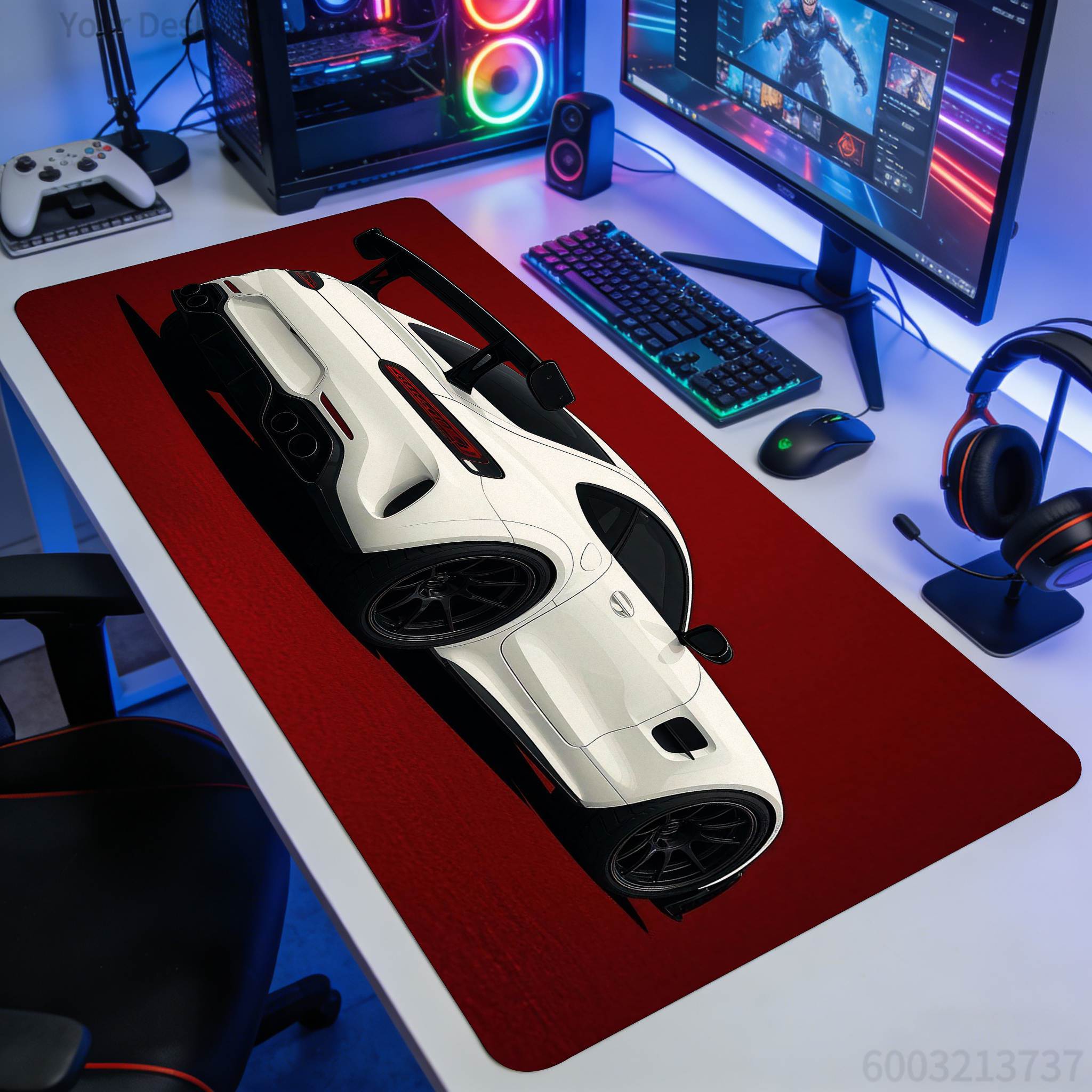 Car-Themed Gaming Mouse Pad -  - Mousepad Xl Extended ulasan dan harga