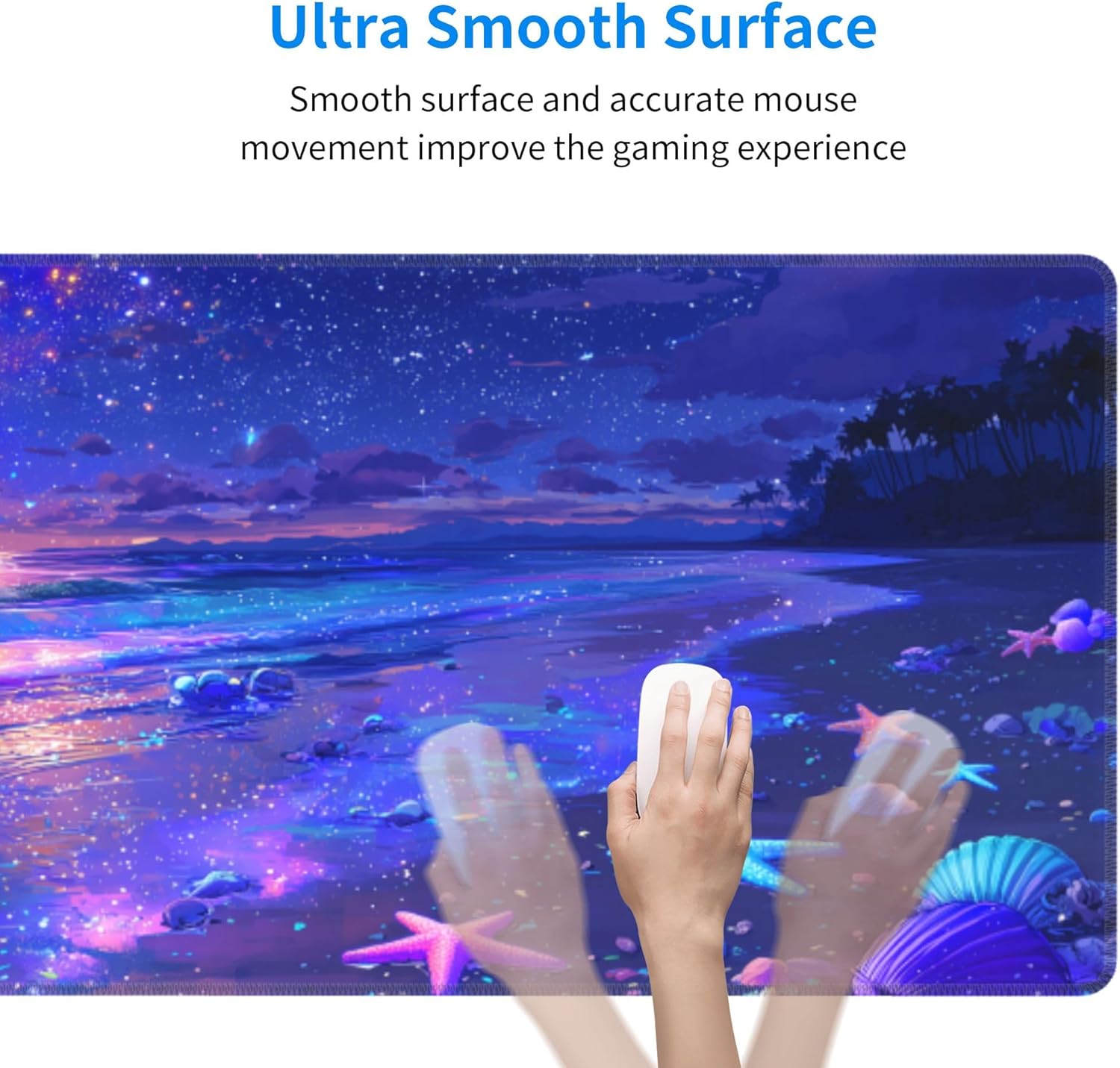 Beach-Themed Extended Gaming M - Mousepad Xl Extended ulasan dan harga