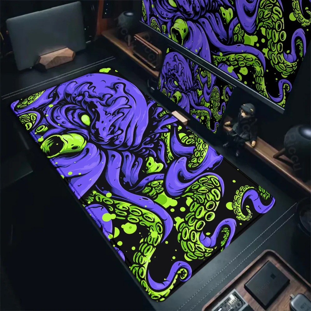 Octopus Monster Mouse Pad Larg - Mousepad Xl Extended ulasan dan harga