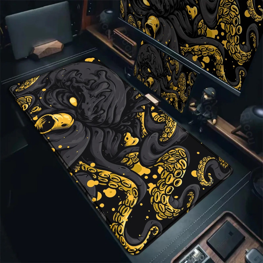 Octopus Monster Mouse Pad Larg - Mousepad Xl Extended ulasan dan harga