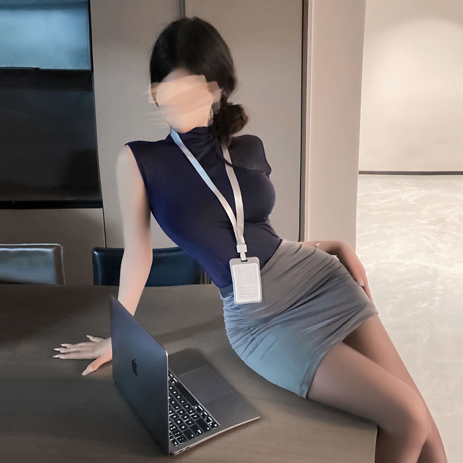 Sweet Skirts Set OL Sexy Pure  - Home Office Makeover ulasan dan harga
